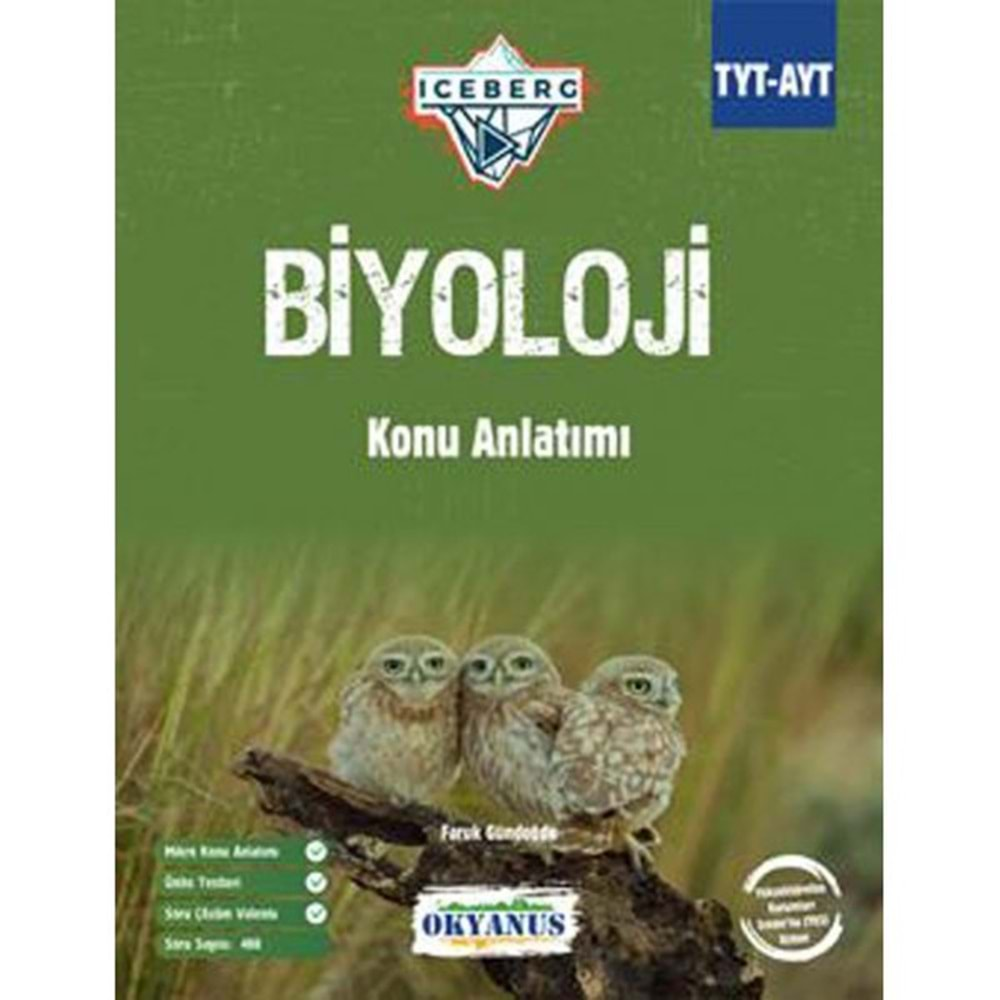 Okyanus TYT AYT Iceberg Biyoloji Konu Anlatımı