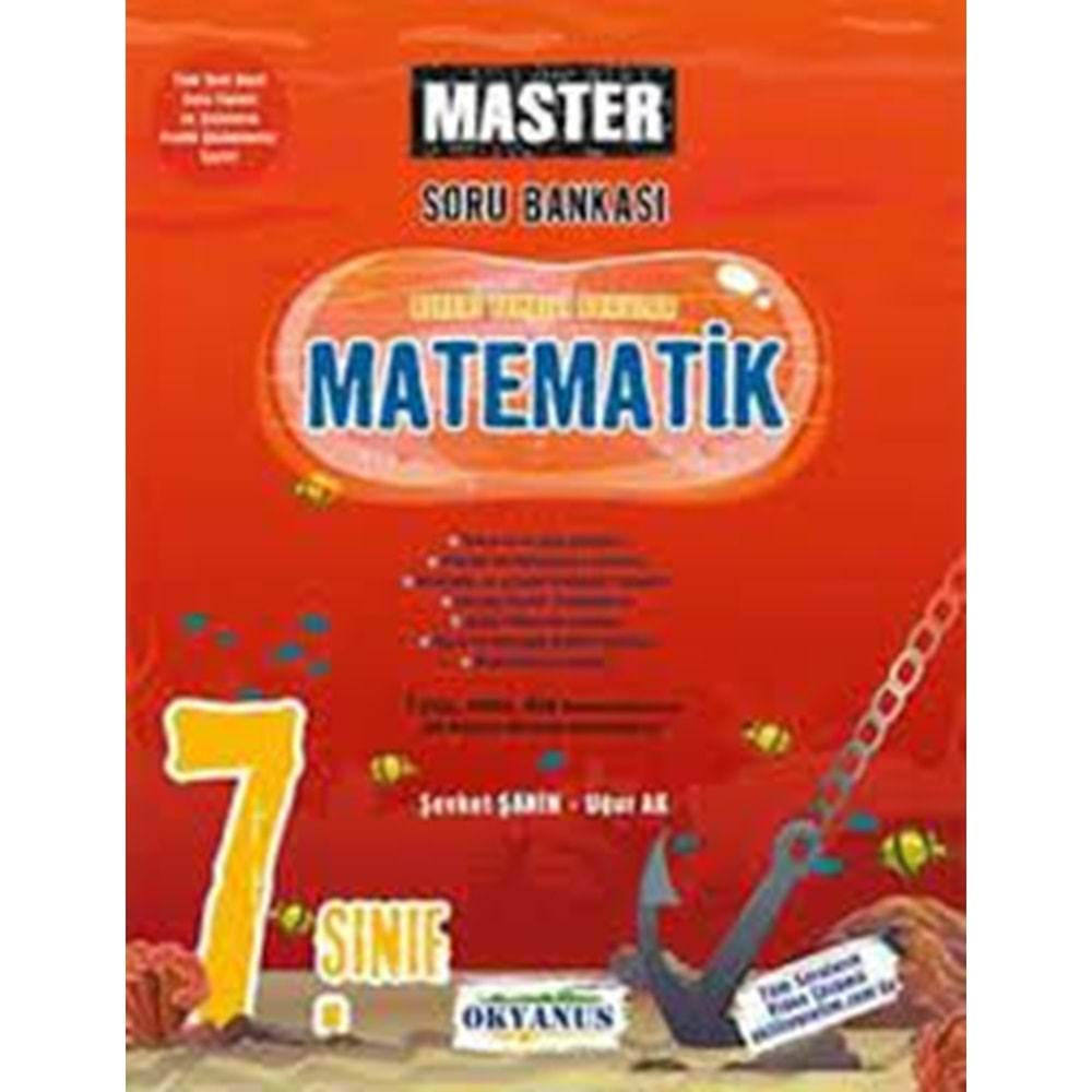 7. Sınıf Master Matematik Soru Bankası