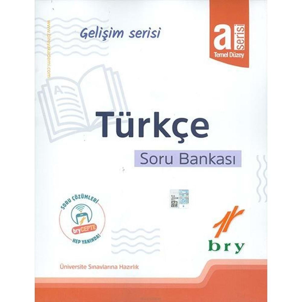 BRY - Gelişim Serisi - Türkçe - Soru Bankası - A