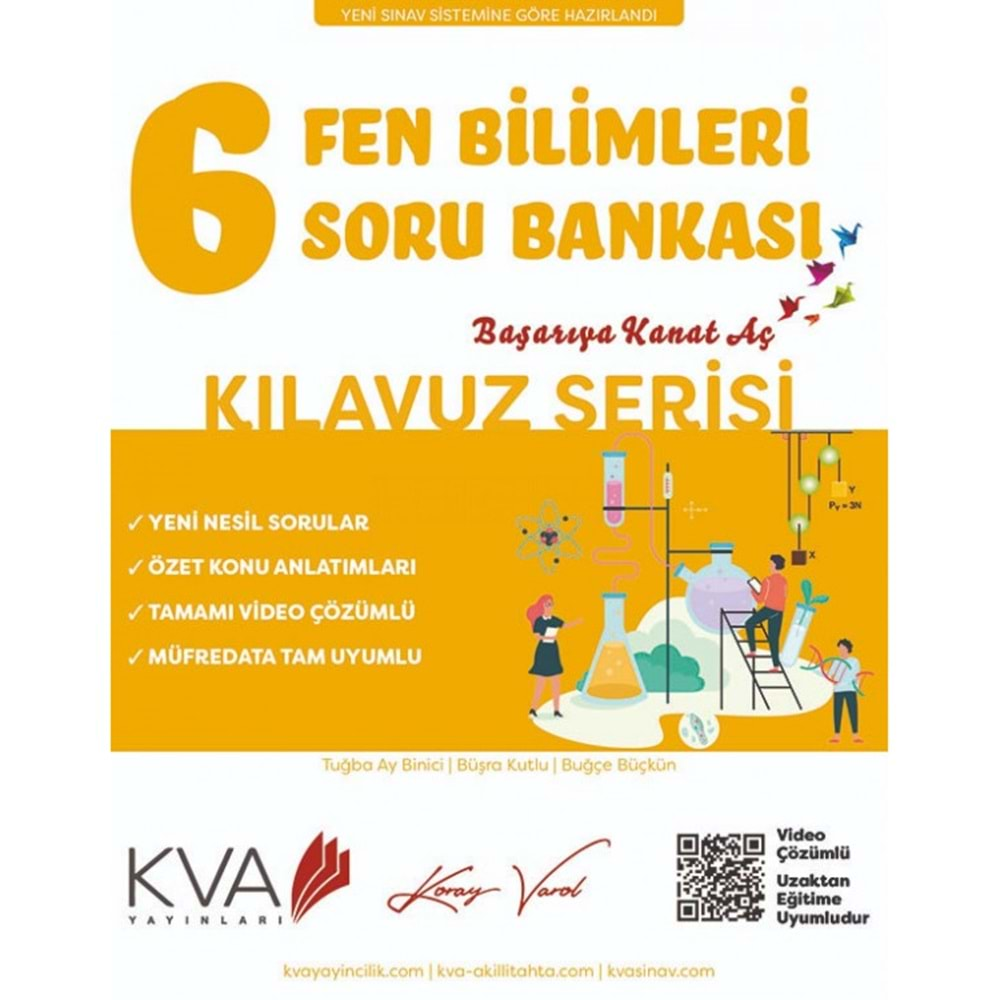 KORAY VAROL 6. SINIF KLIAVUZ SERİ FEN BİLİMLERİ