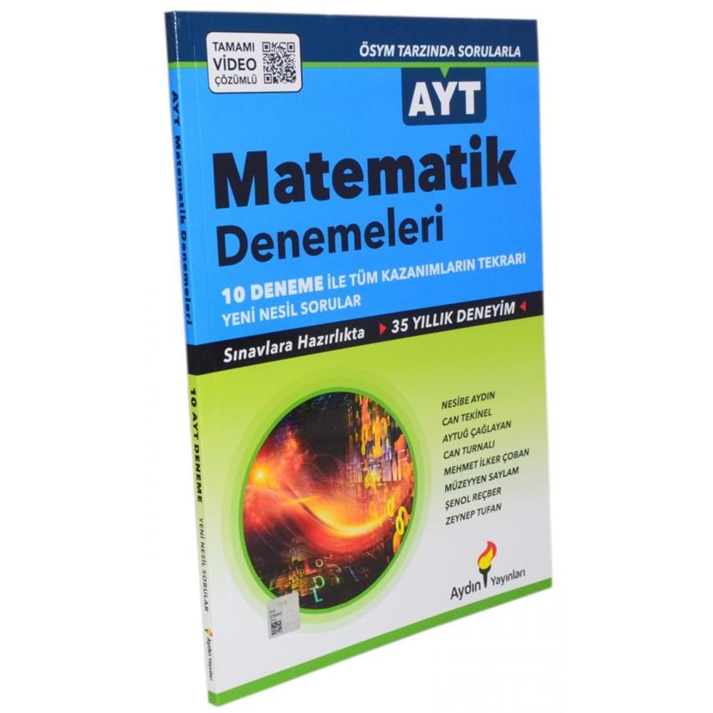 Aydın AYT Matematik 10 Deneme