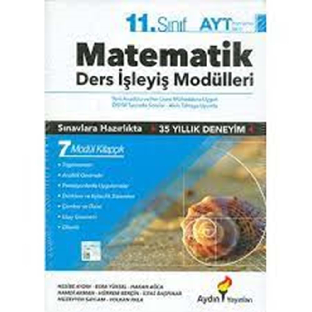 Aydın 11. Sınıf Matematik Ders İşleyiş Modülleri