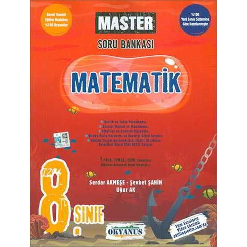 Okyanus 8. Sınıf Master Matematik Soru Bankası