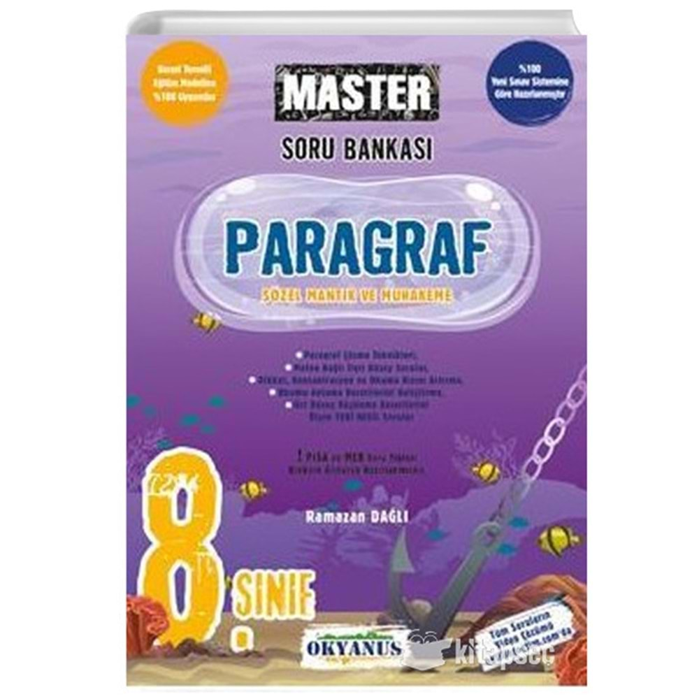 8. Sınıf Master Paragraf Soru Bankası