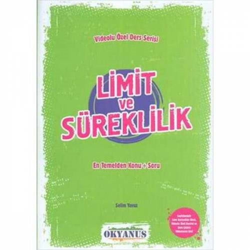 Limit Ve Süreklilik