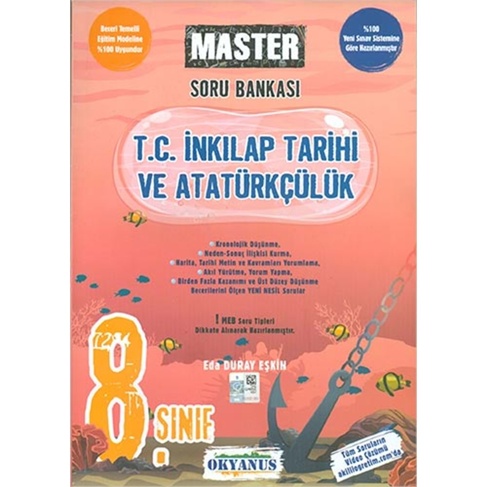 8. Sınıf Master T. C. İnkılap Tarihi Ve Atatürkçülük Soru Bankası