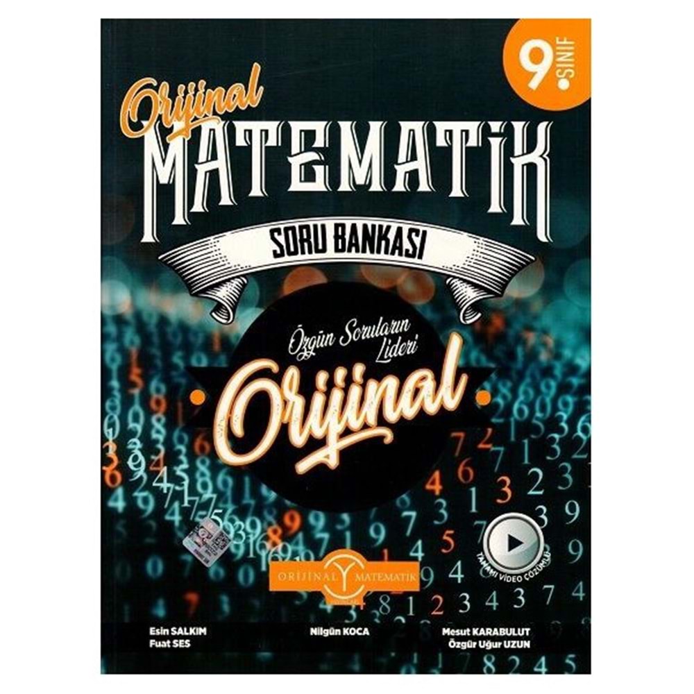 Orjinal 9. Sınıf Matematik Soru Bankası