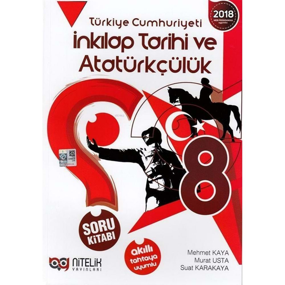 NİTELİK 8.SINIF İNKILAP TARİHİ SORU KİTABI**