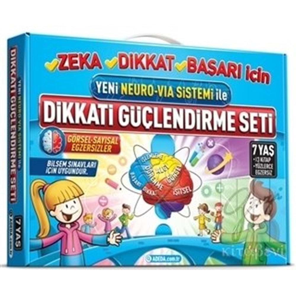 ADEDA DİKKAT GÜÇLENDİRME SETİ 7 YAŞ