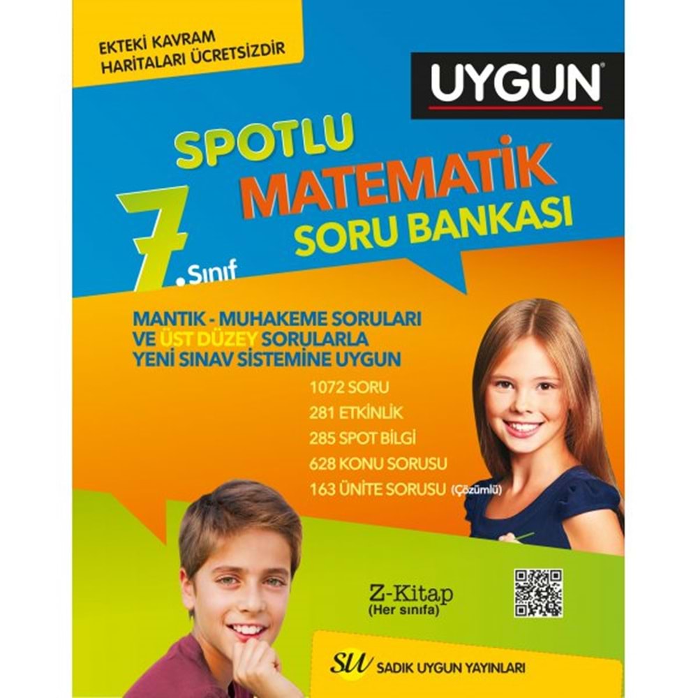 Uygun Spotlu 7. Sınıf Matematik Soru Bankası