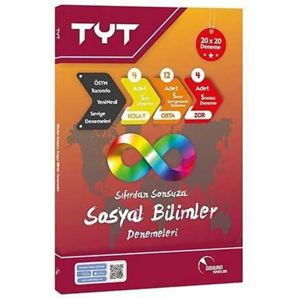 Doktrin TYT Sosyal Bilimler Sıfırdan Sonsuza 20x20 Deneme