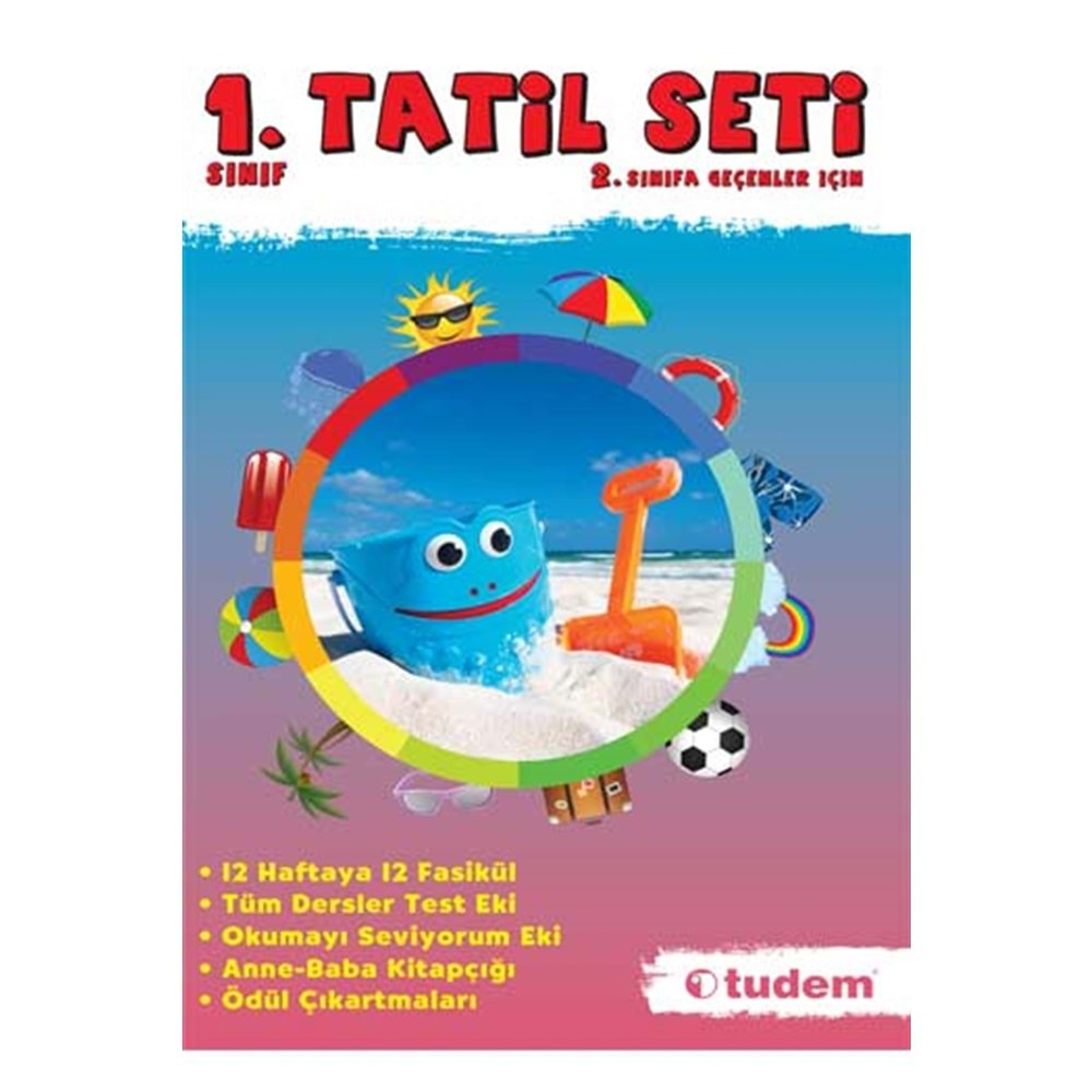 TUDEM 1. SINIF TATİL SETİ