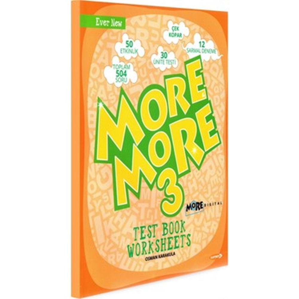 More And More 3. Sınıf Worksheets