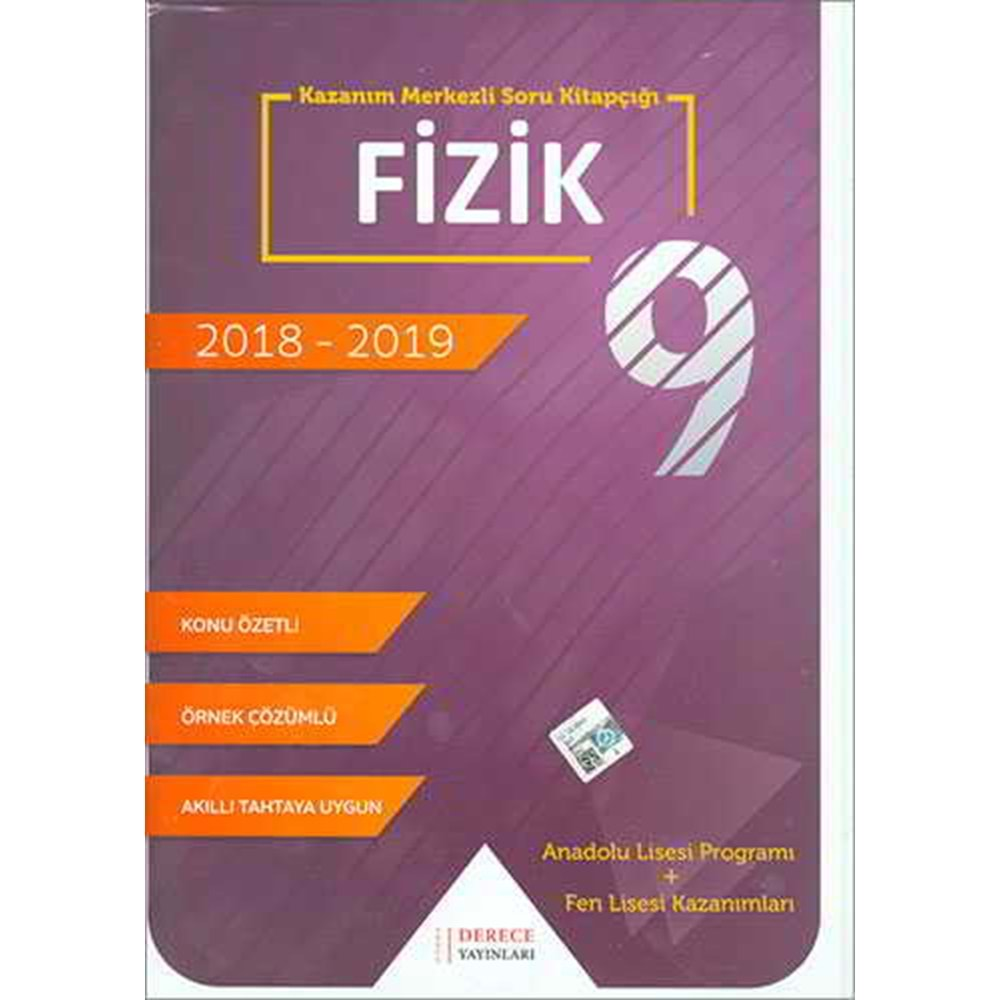 Derece9. Sınıf Fizik Fasikül Set