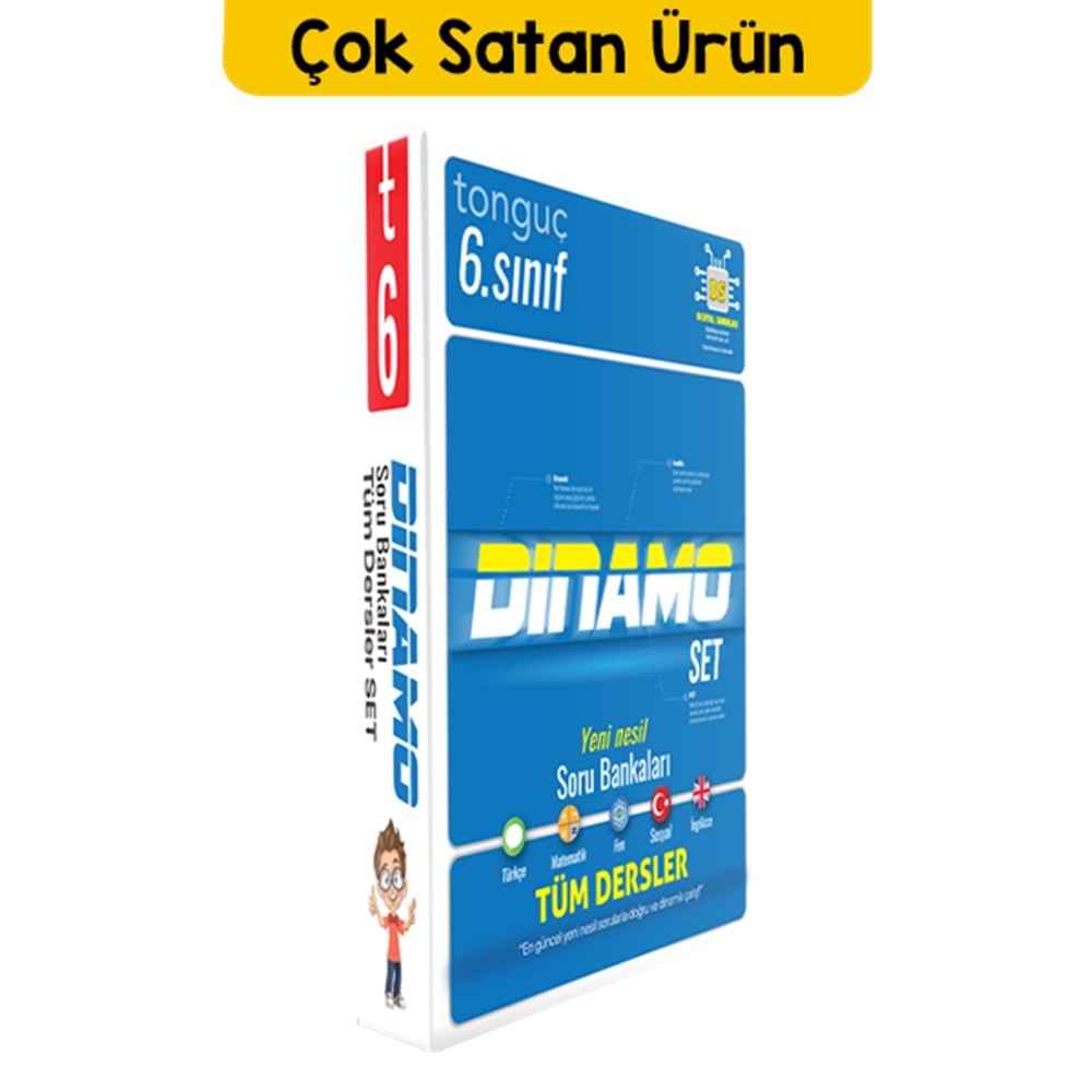 Tonguç 6. Sınıf Dinamo Tüm Dersler Soru Bankası Set 2023
