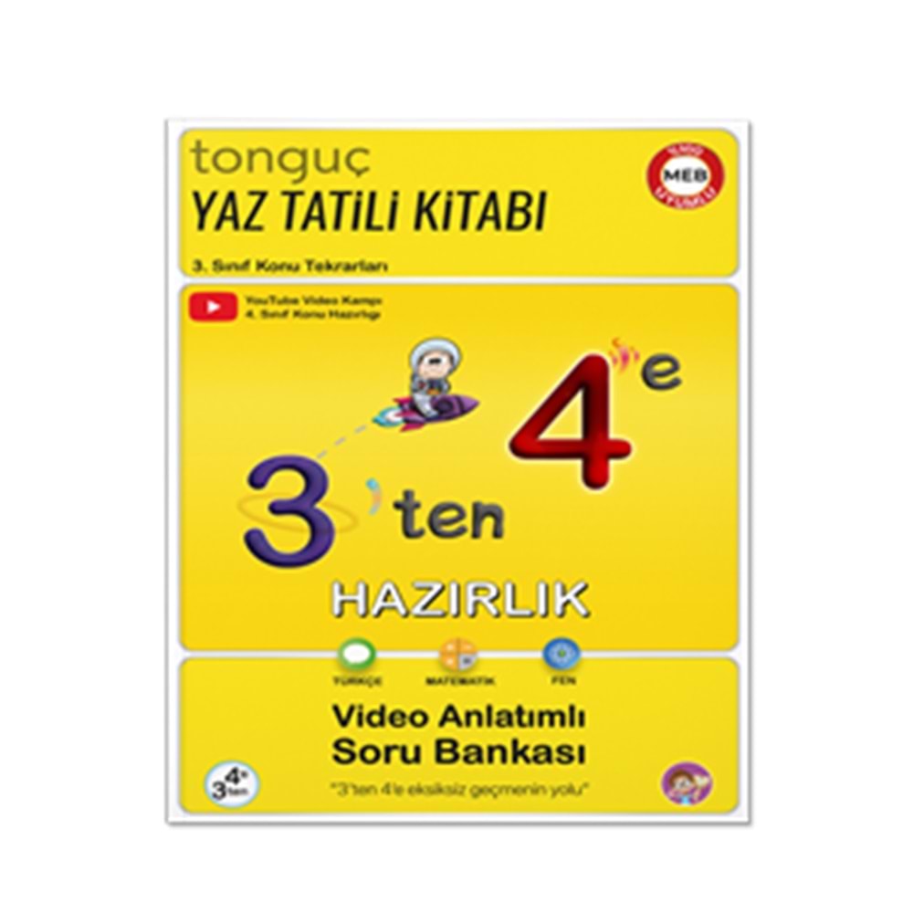 Tonguç 3 ten 4 e Hazırlık Kitabı