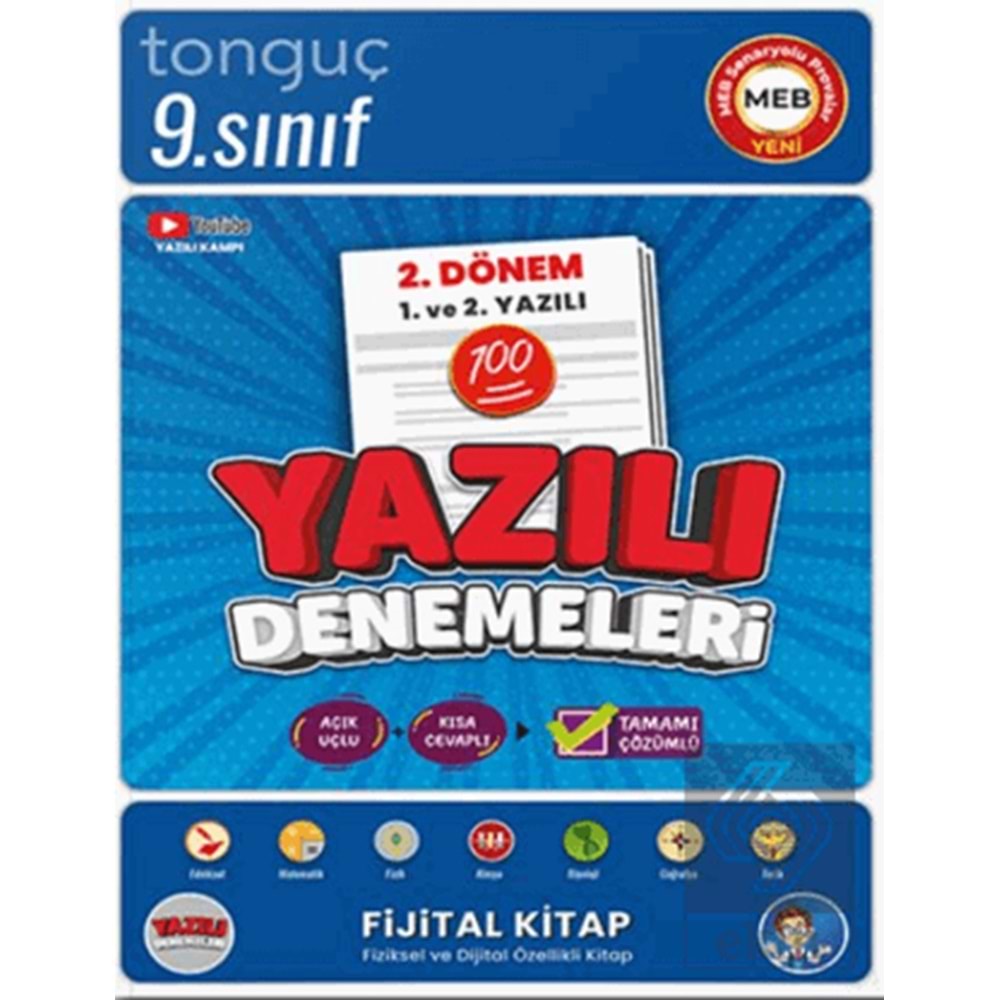 9. Sınıf Yazılı Denemeleri 2. Dönem 1 ve 2. Yazılı