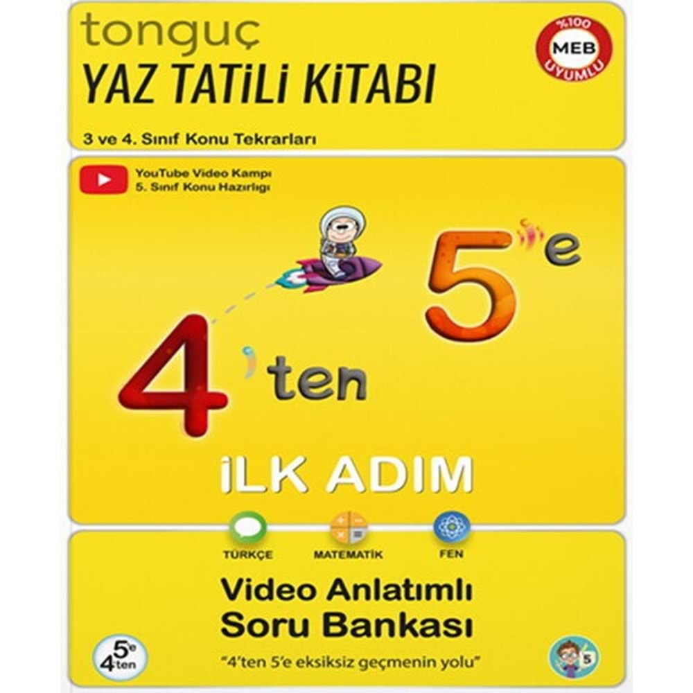 Tonguç 4 ten 5 e Hazırlık Kitabı