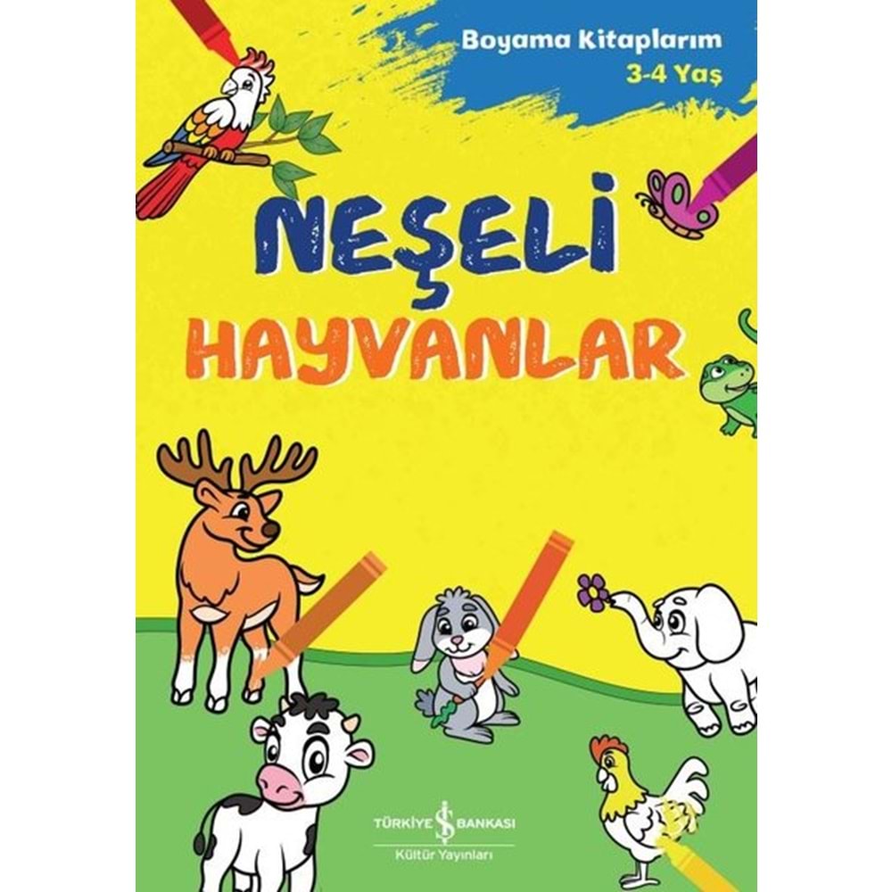 Neşeli Hayvanlar 3-4 Yaş