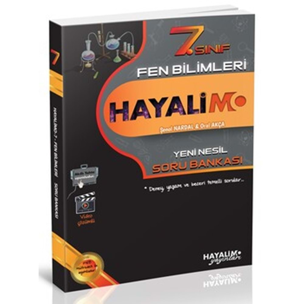 Hayalimo 7. Sınıf Fen Bilimleri Yeni Nesil Soru Bankası