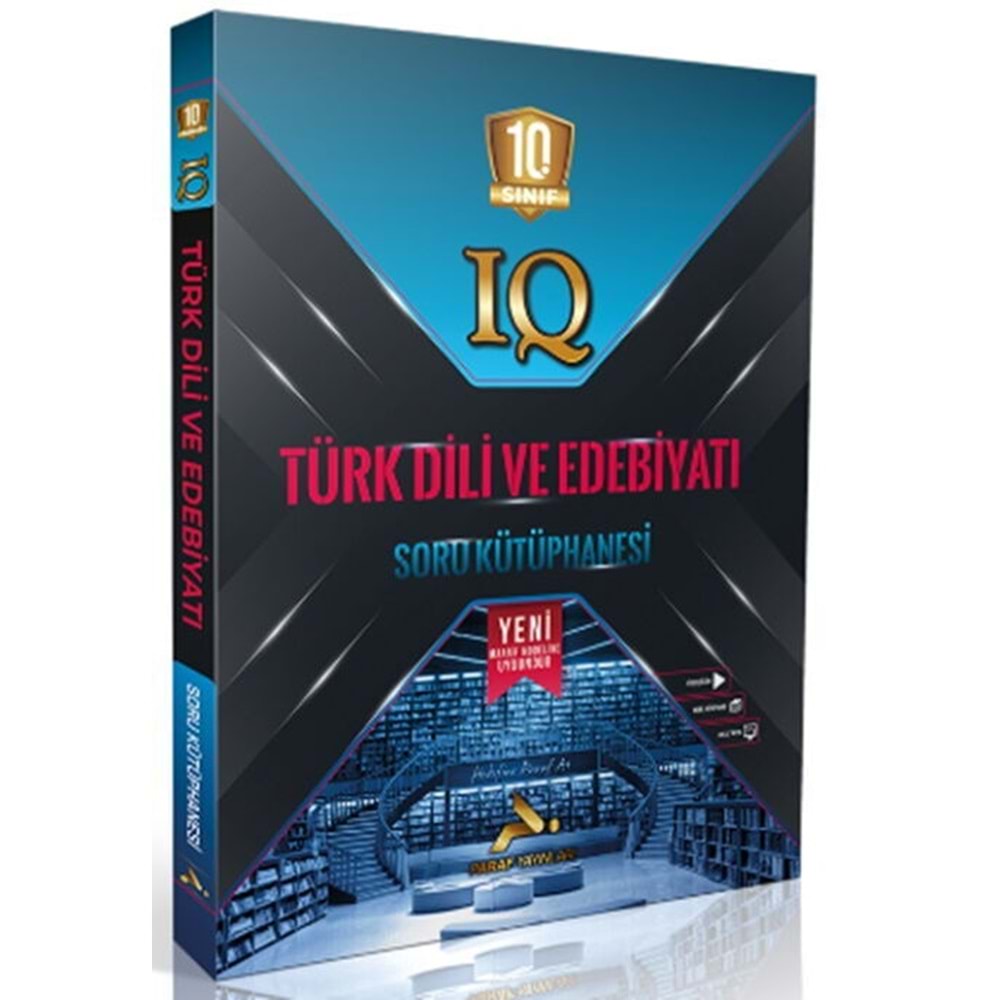 Paraf Yayınları 10. Sınıf Türk Dili ve Edebiyatı Soru Kütüphanesi