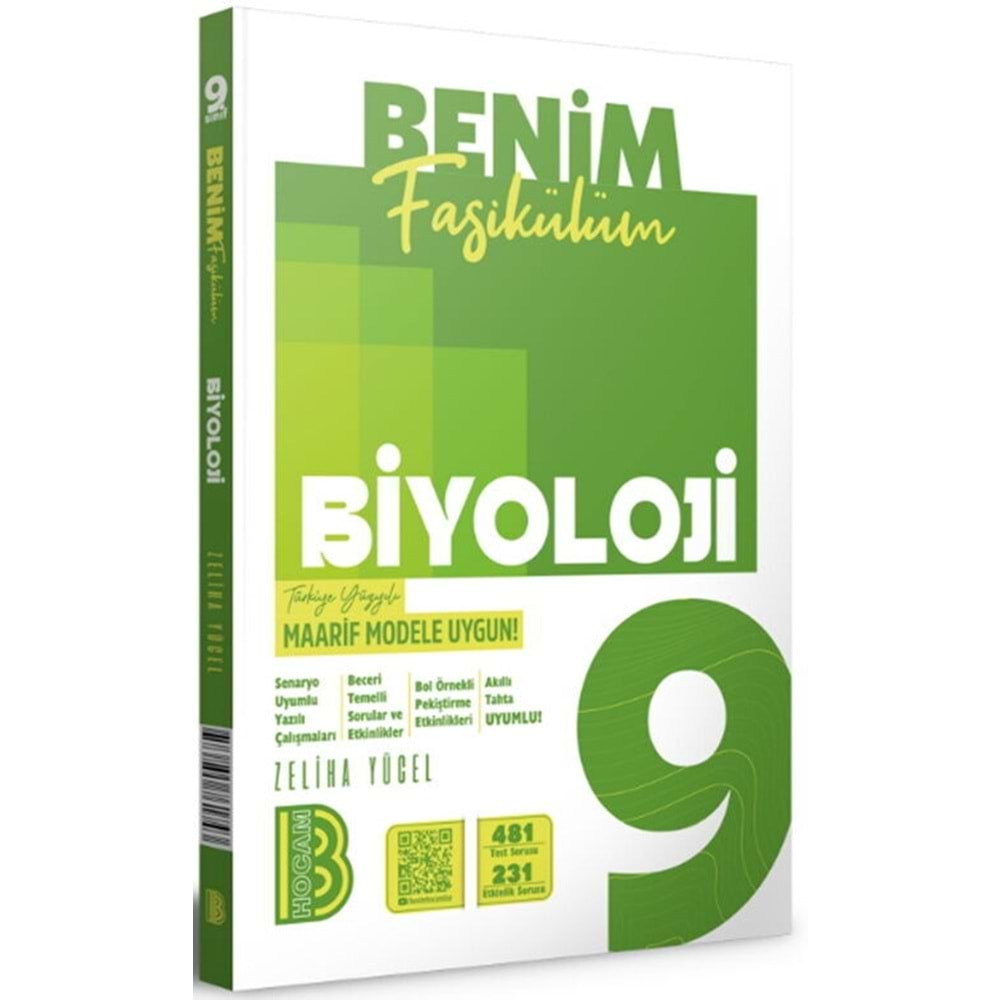 Benim Hocam 9. Sınıf Biyoloji Benim Fasikülüm