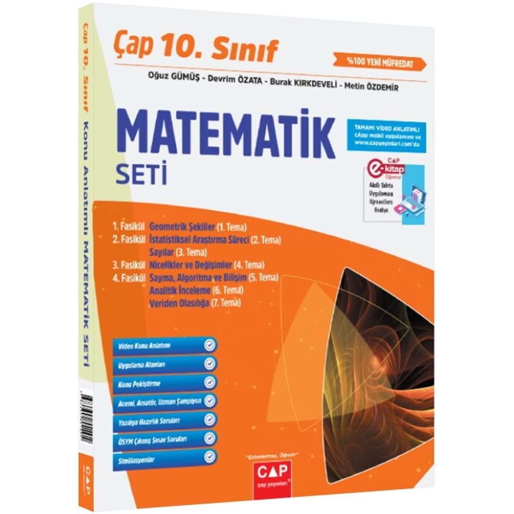 Çap 10. Matematik Fasikülleri 2024