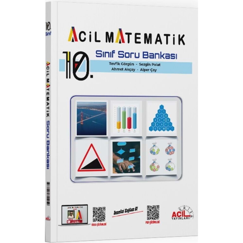 Acil 10. Sınıf Matematik Soru Bankası 2024
