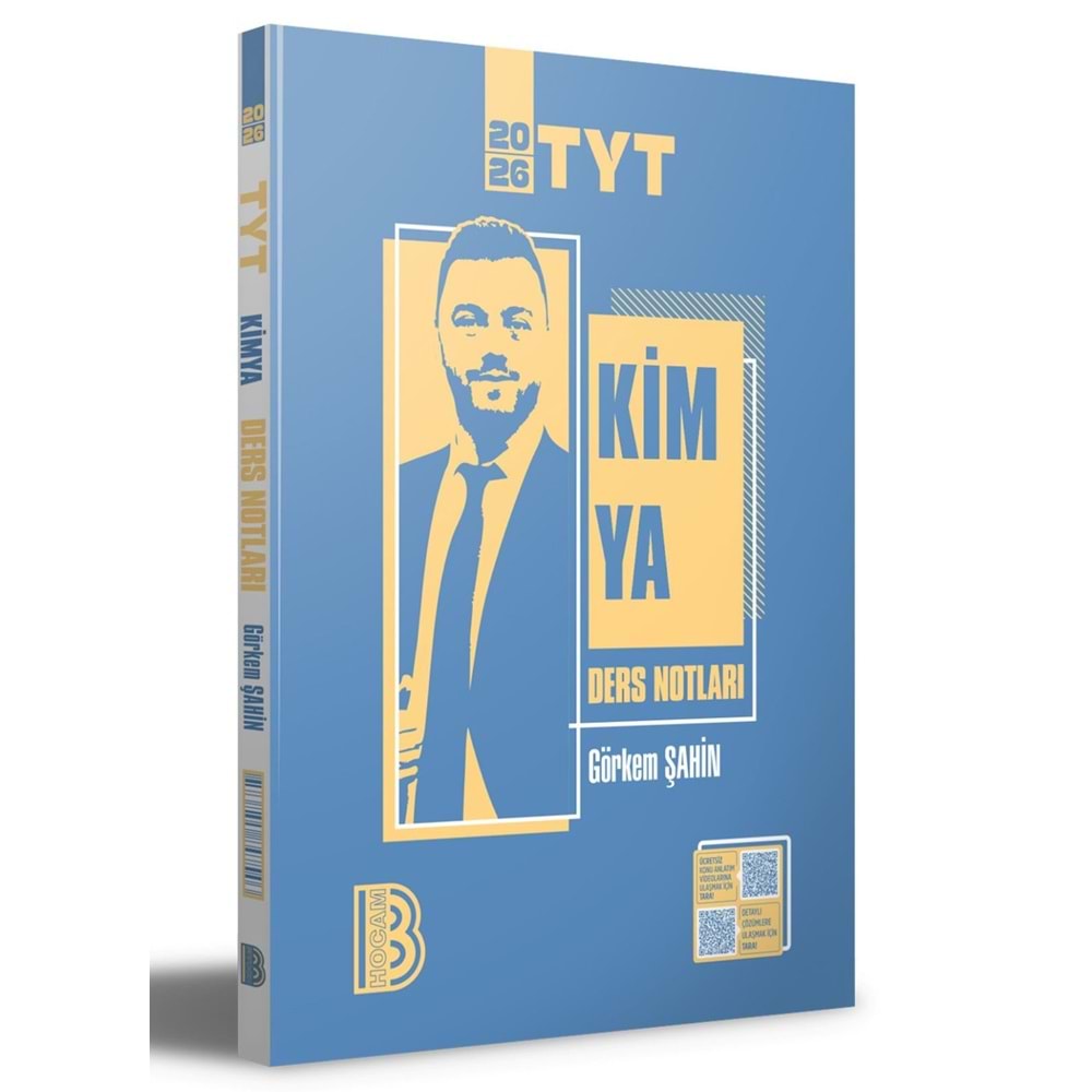 Benim Hocam TYT Kimya Ders Notları-2027