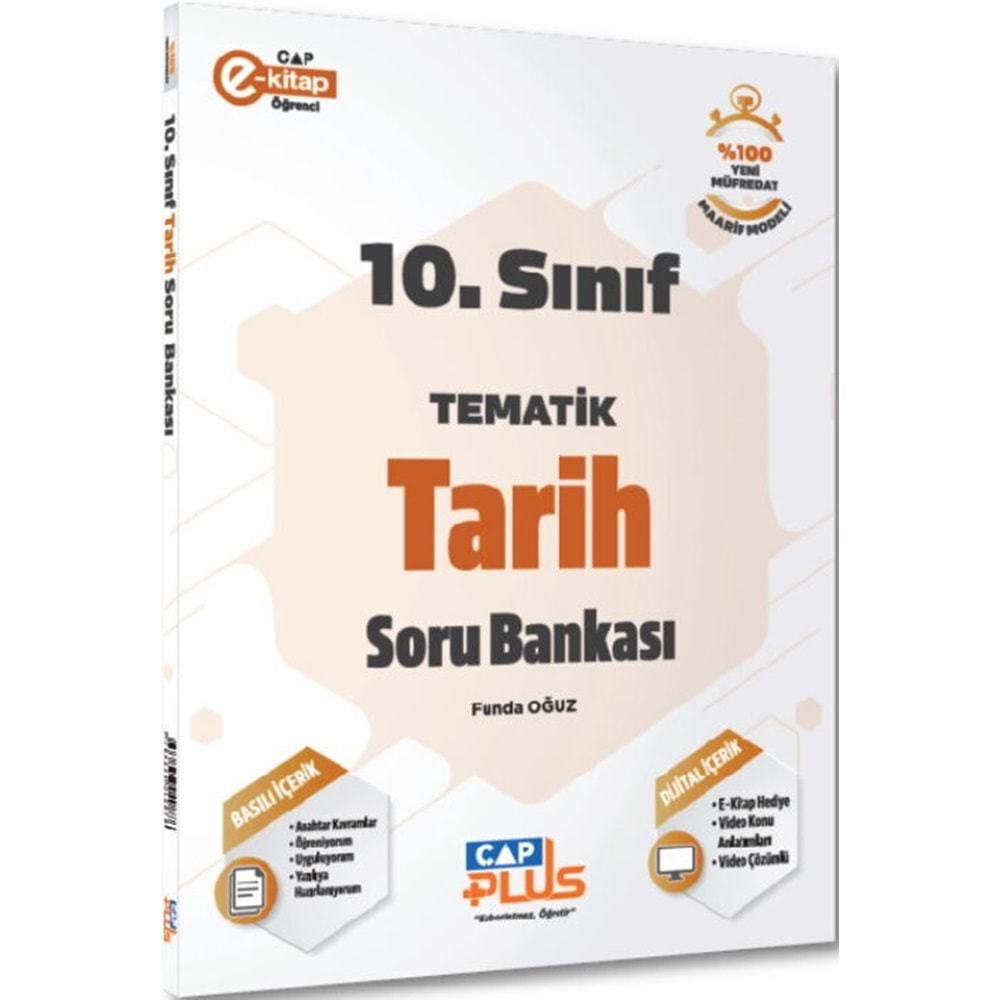 Çap Yayınları 10. Sınıf Tarih Tematik Soru Bankası