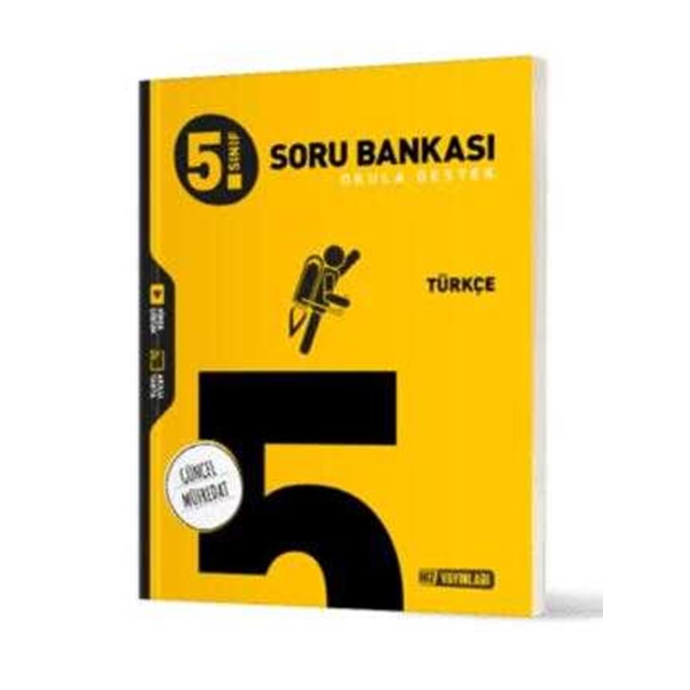 Hız Yayınları 5. Sınıf Türkçe Soru Bankası