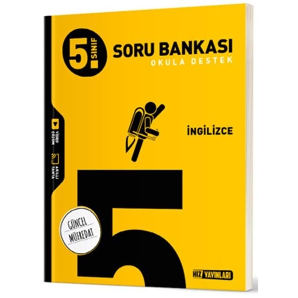 Hız Yayınları 5. Sınıf İngilice Soru Bankası