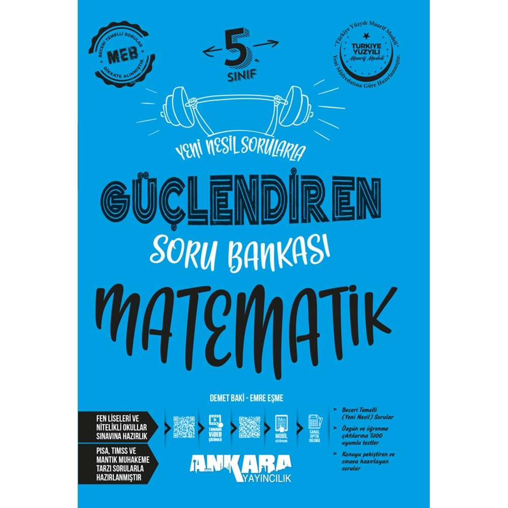 Ankara 5. Sınıf Soru Bankası Yeni Matematik