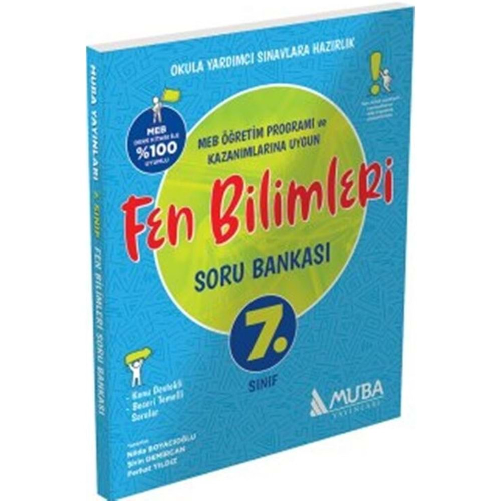 MUBA 7. Sınıf Fen Bilimleri Soru Bankası