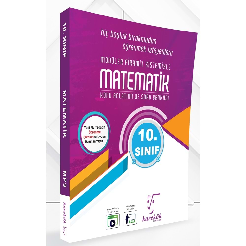 Karekök 10. Sınıf Matematik Mps Konu Anlatımlı