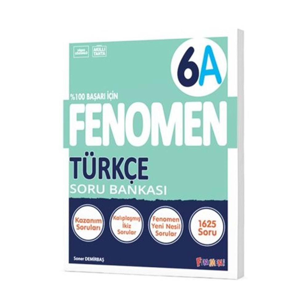 Gama Fenomen 6. Sınıf Türkçe A Soru Bankası 2024