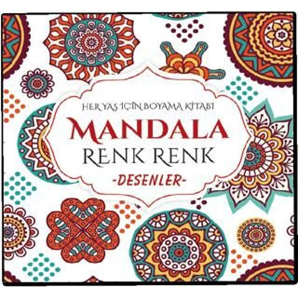 Mandala Renk Renk Desenler