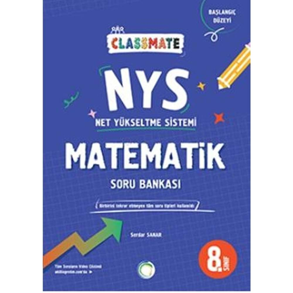 Okyanus Yayınları 8. Sınıf Matematik Classmate NYS Soru Bankası