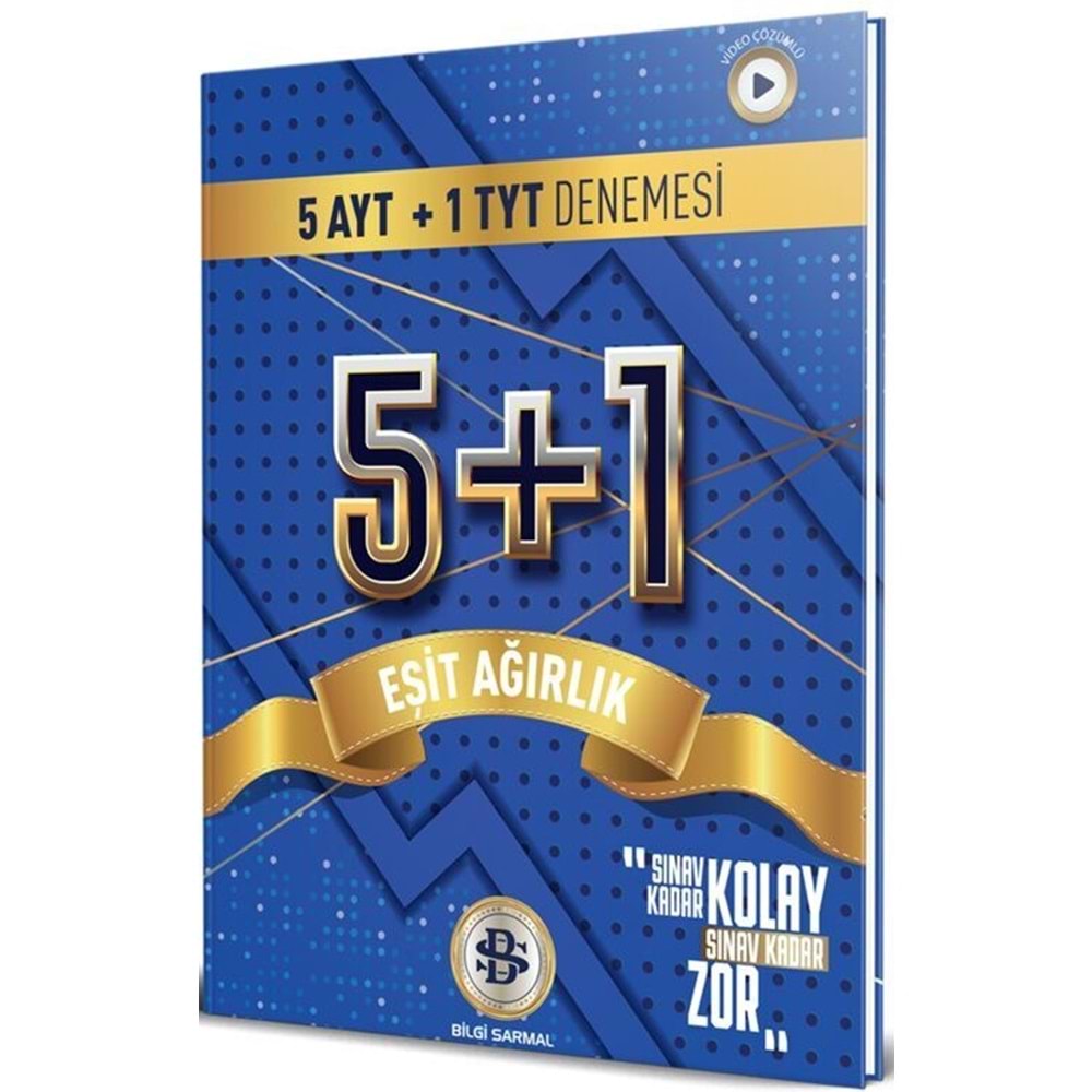 Bilgi Sarmal Eşit Ağırlık ayt Denemesi 5+1