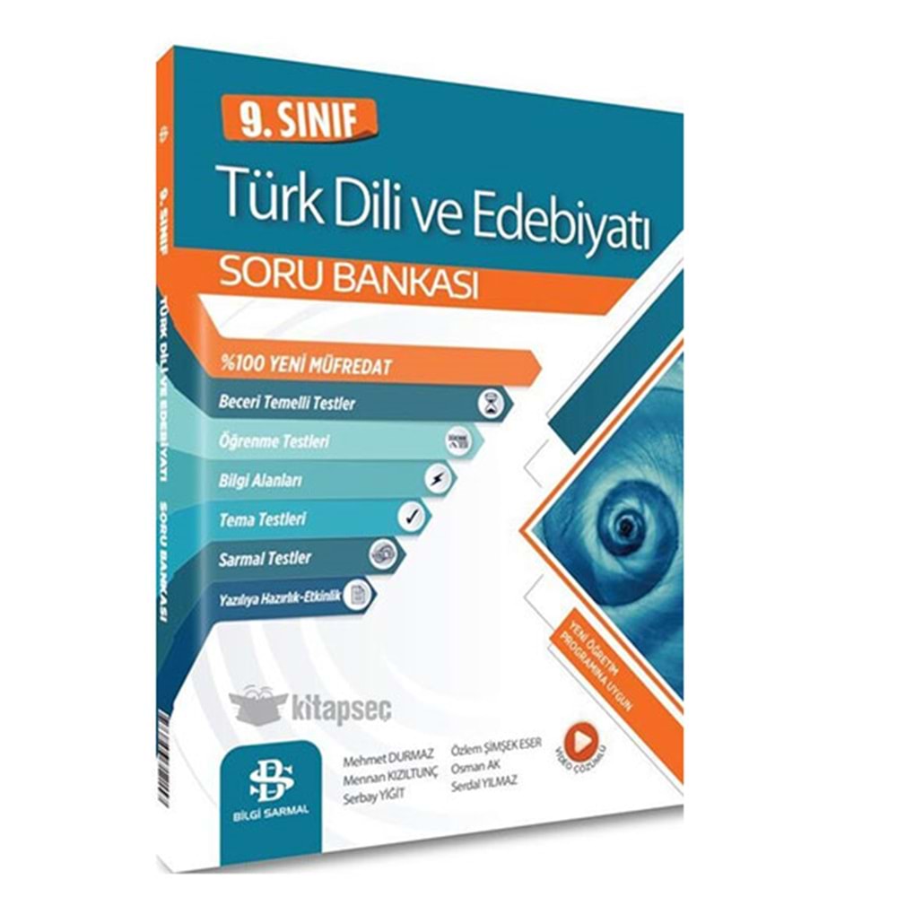 Bilgi Sarmal 9. Sınıf Türk Dili ve edbiyatı Soru Bankası