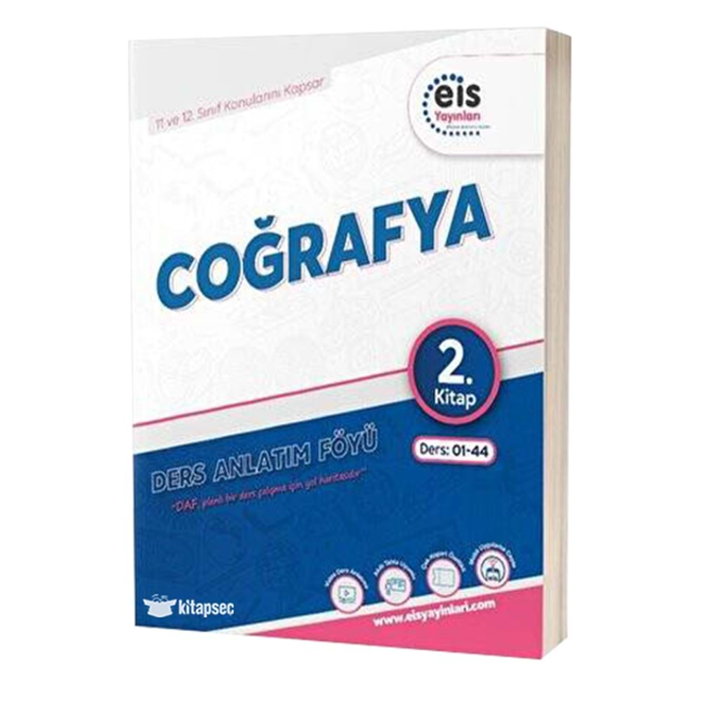 Eis Yayınları YKS - Mavi Set - DAF - Coğrafya - 2. Kitap