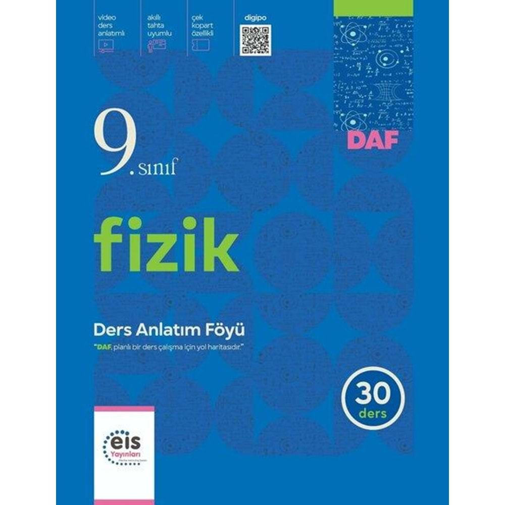 Eis 9. Sınıf Fizik Ders Anlatım Föyü