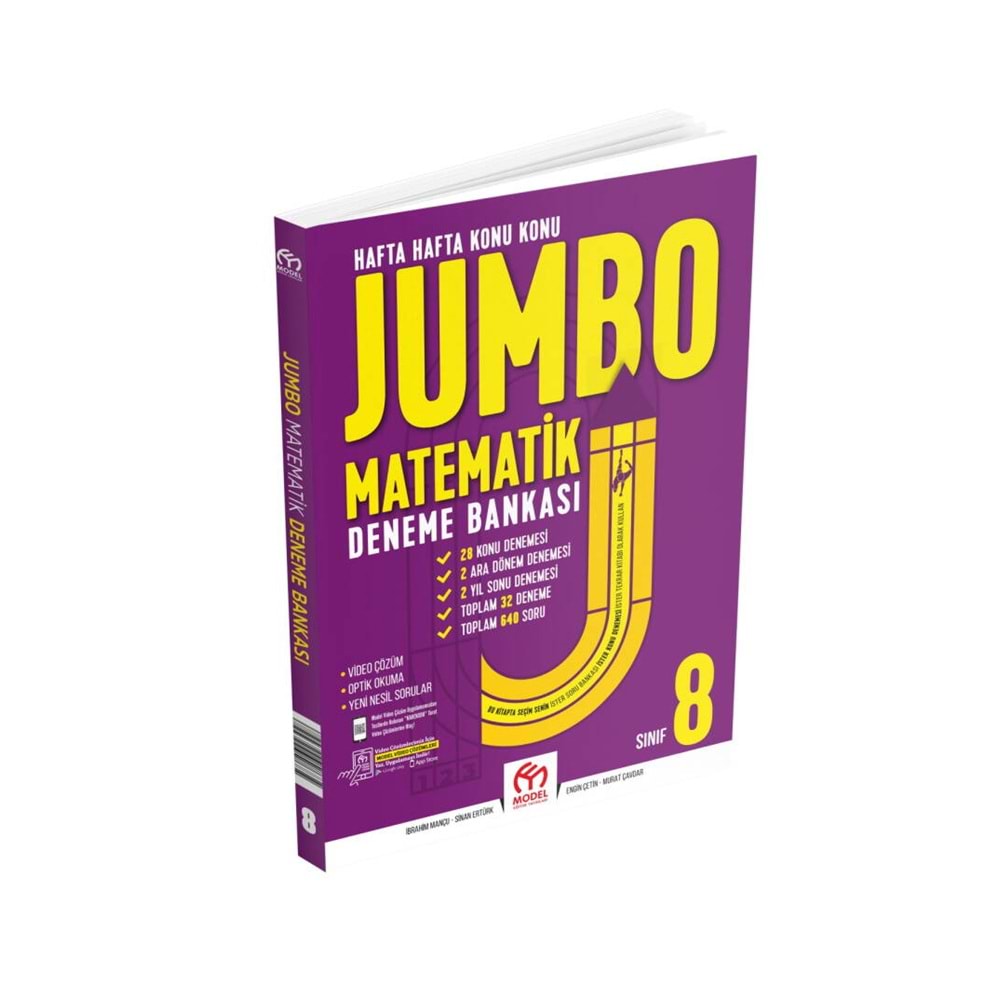 8.Sınıf Jumbo Matematik Deneme Bankası