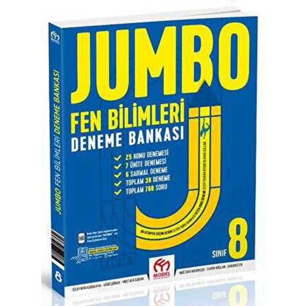 8.Sınıf Jumbo Fen Bilimleri Deneme Bankası