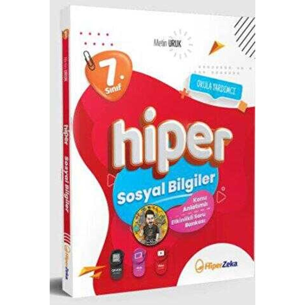 Hiper Zeka Yayınları 7. Sınıf Hiper Sosyal Bilgiler Konu Anlatımlı & Soru Bankası