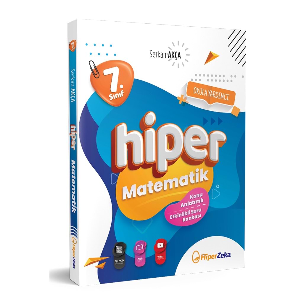 Hiper Zeka 7. Sınıf Matematik Konu Anlatımlı Soru Bankası 2024