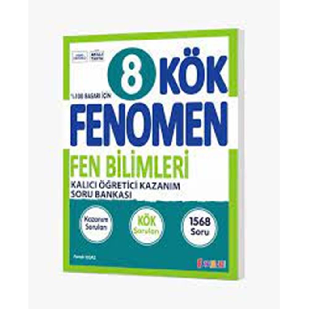 Fenomen 8. Sınıf KÖK Fen Bilimleri Soru Bankası