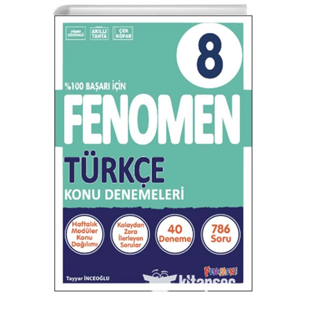 Fenomen 8. Sınıf KTD Türkçe Deneme