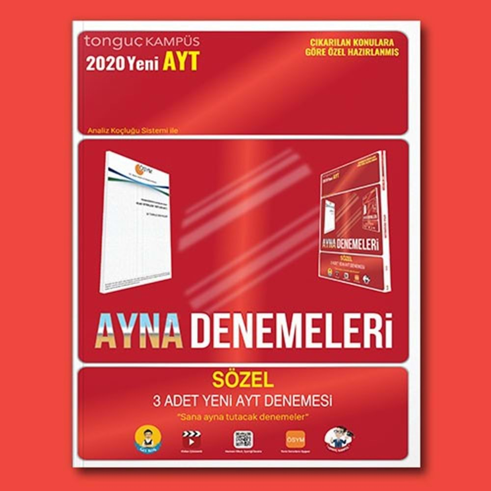 TONGUÇ AYT AYNA DENEMELERİ YENİ SÖZEL