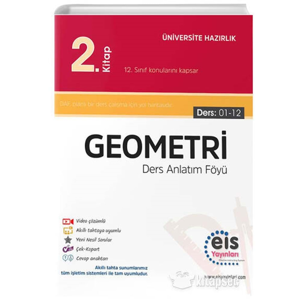 EİS YKS DAF Geometri 2. Kitap Ders Anlatım Föyü